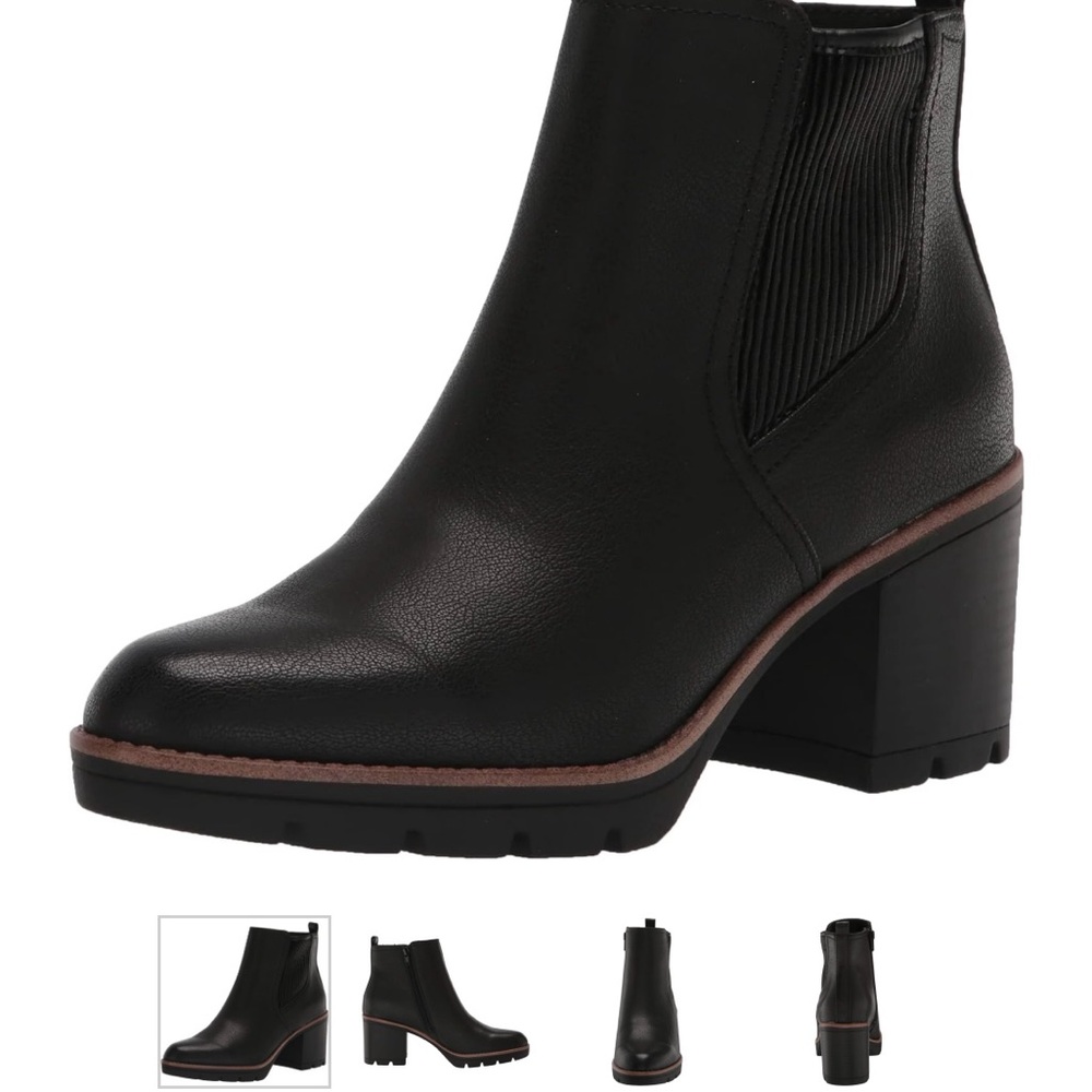 Naturalizer Women's Madalynn Gore Water Repellent Bootie Black